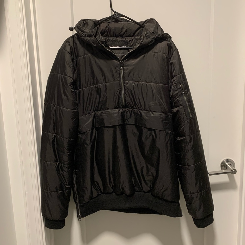 Black mens jacket by D/STRUCT